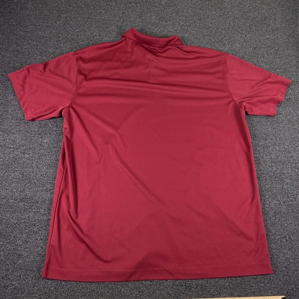 Nike Polo Shirt Mens 3XL Dri-FIT 363807-677 Red Bayer CropScience EUC